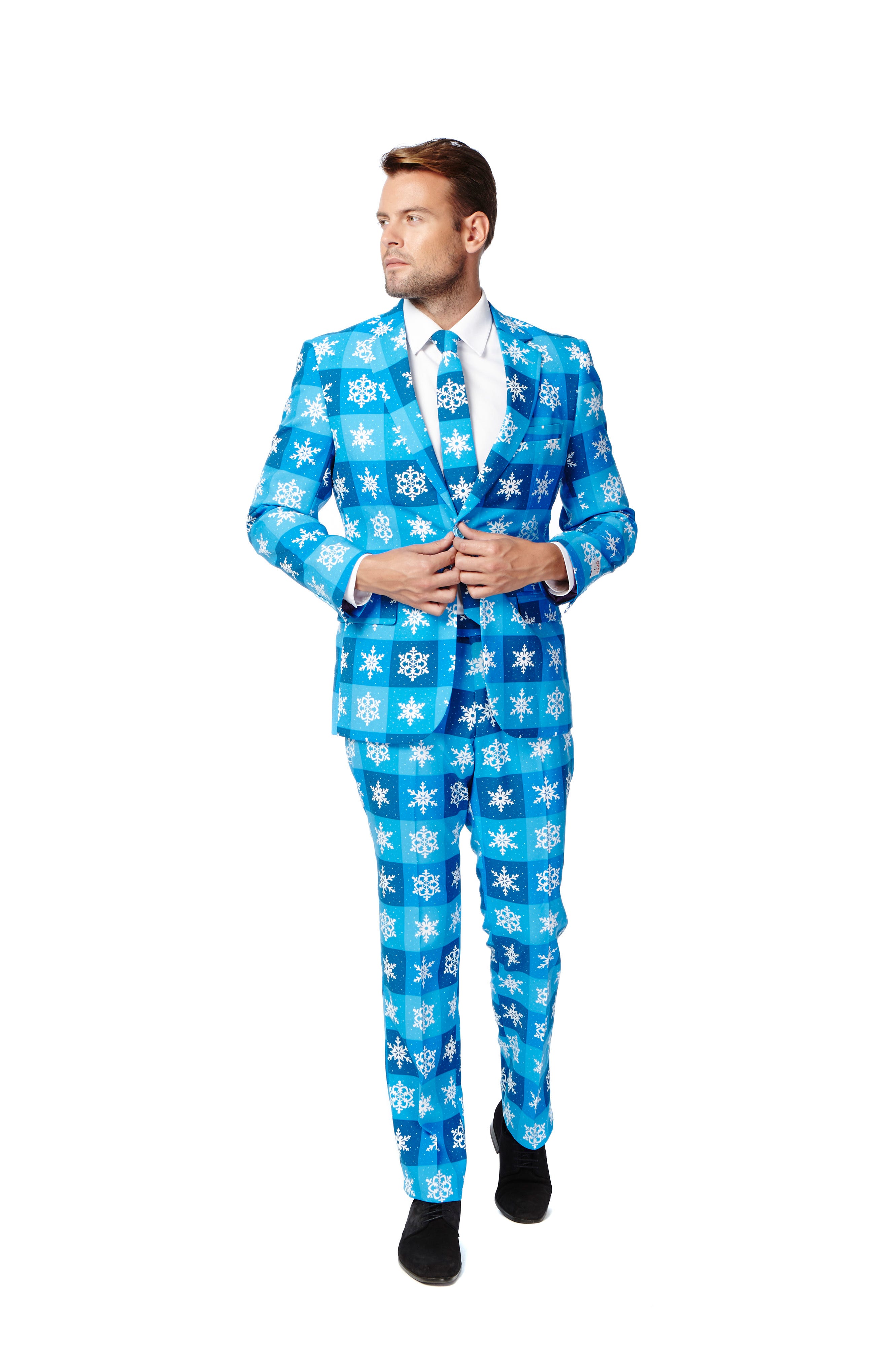 snowflake suit jacket